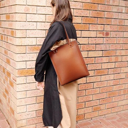 BRICK 縦型トートバッグ 【a0019】