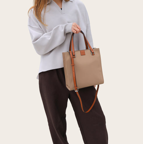 【 新作ナイロンモデル 】 BRICK ハンドバッグ 【n0015】