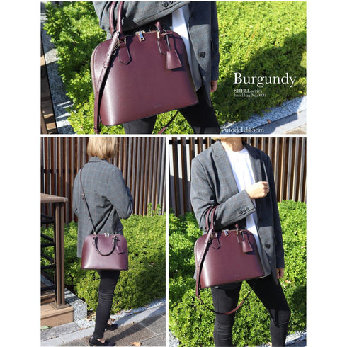 【奇跡の軽さセレモニーバッグ】 SHELL シェル ハンドバッグ M_size【a0020】