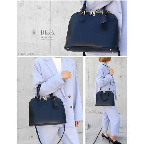 【奇跡の軽さセレモニーバッグ】 SHELL シェル ハンドバッグ M_size【a0020】