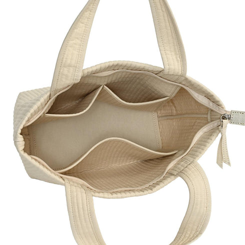 【小ぶりで大容量】 NUBI ハンドバッグ 【T004】