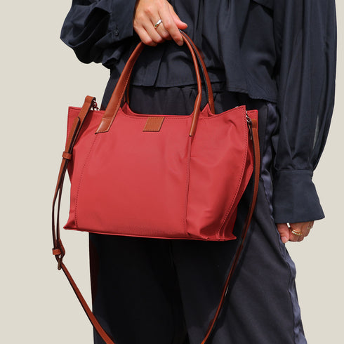 【 新作ナイロンモデル 】 BELL ハンドバッグ 【n0002】